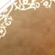 Sparkly Plaster Ceiling with Stencil